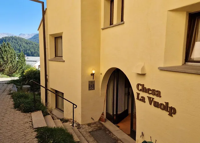 Appartement Chesa Bellaval, Haus La Vuolp 2 1 2 - Zimmerwohnung Silvaplana